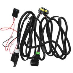 Alternative view of H11 H9 881 Fog Light Socket Harness | 40A Relay & Switch Kit