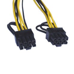 Alternative view of High Quality 6 Pin Female to 8 Pin (6+2) Male GPU Power Cable