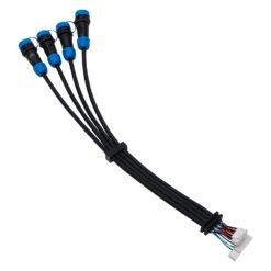 M12 Waterproof GPS Wiring Harness for Vehicles — Automotive Cable