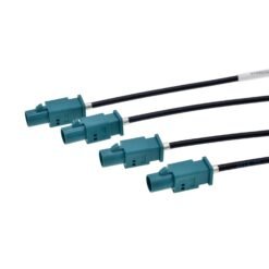 PVC Plug Housing Trailer Wiring Harness — Coaxial Automotive Cable