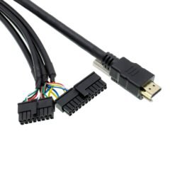 Waterproof M36 HDMI Plug Housing — Automotive Wiring Harness Connector